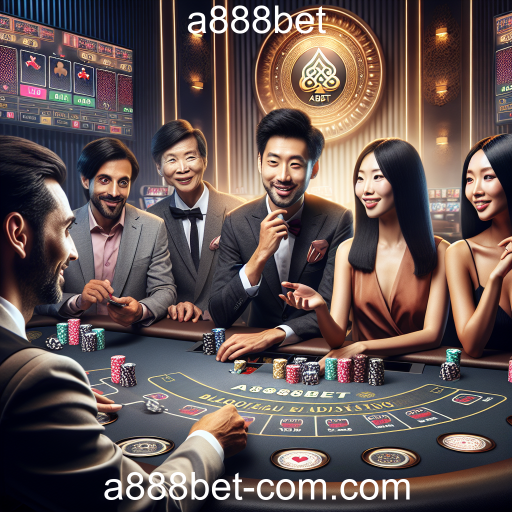 Experiência Imersiva nos Jogos 'Ao Vivo' do a888bet